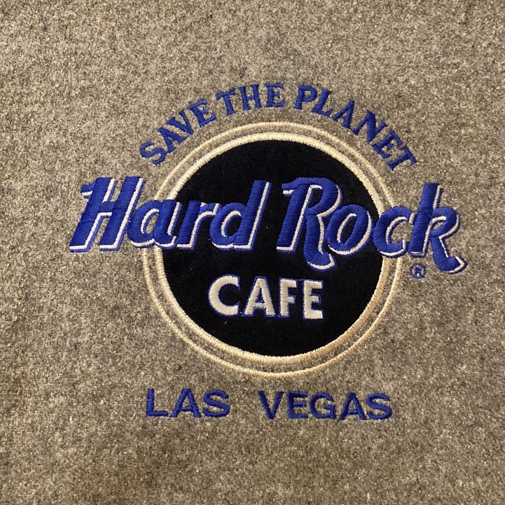 Hard Rock Cafe suede jacket large